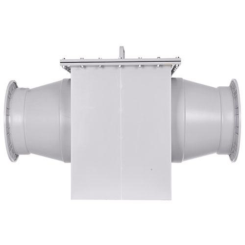 Tropfenabscheider aus PPs - Einschub oben ziehbar,&nbsp; Baureihe TA 125-2, ohne Spr&uuml;heinheit